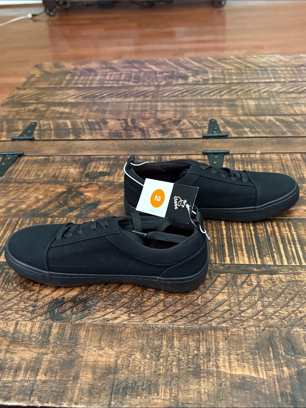 art class Black Low-Top Kids' Canvas Sneakers